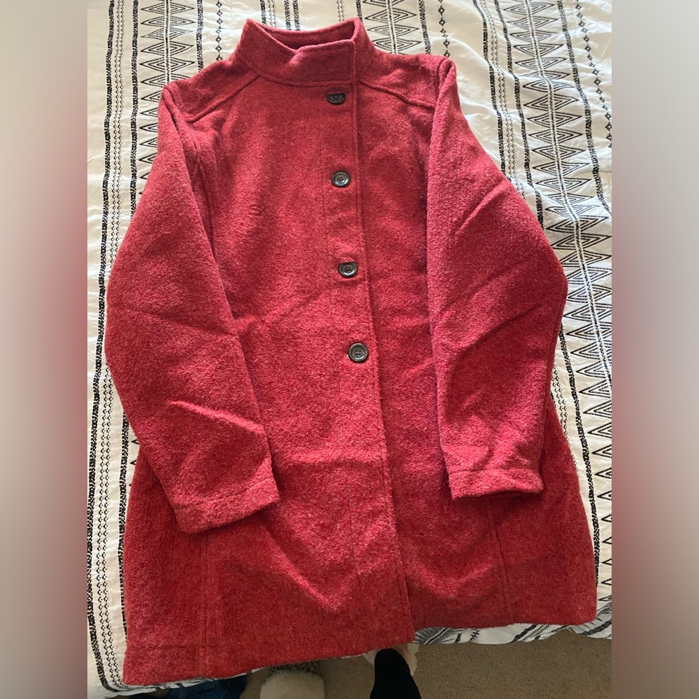 Red jacket